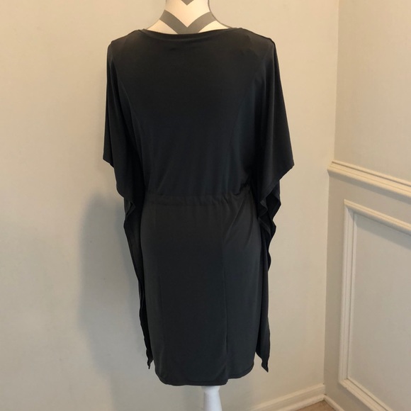 Calvin Klein Flutter Sleeve Dress - Picture 4 of 9